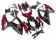Carenado Moto Suzuki GSXR 600 / GSXR 750 2008-2010 - Rojo Negro Brillante
