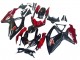 Carenado Moto Suzuki GSXR 600 / GSXR 750 2008-2010 - Rojo Negro Brillante