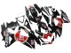 Carenados Moto Suzuki GSXR 600 / GSXR 750 2008-2010 - Negro Brillante Rojo Blanco Motul Lucky Strike
