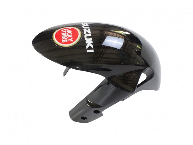 Carenados Moto Suzuki GSXR 600 / GSXR 750 2008-2010 - Negro Brillante Rojo Blanco Motul Lucky Strike
