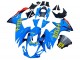 Carenados Moto Suzuki GSXR 600 / GSXR 750 2011-2024 - Azul Oro Rojo Negro Rizla