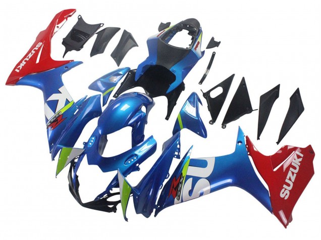 Carenados Moto Suzuki GSXR 600 / GSXR 750 2011-2024 - Azul Rojo