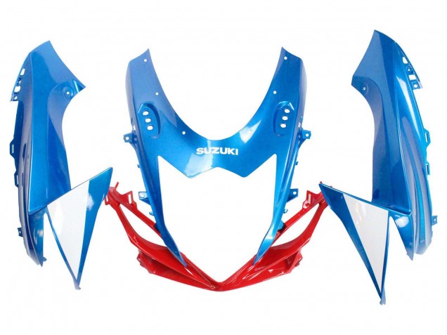 Carenados Moto Suzuki GSXR 600 / GSXR 750 2011-2024 - Azul Blanco Rojo
