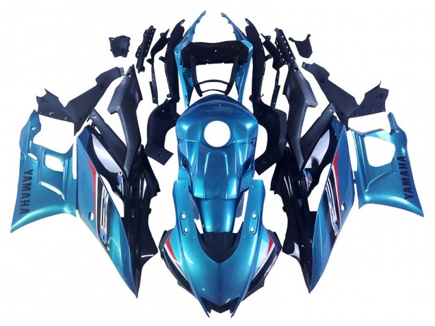 Carenado Moto Yamaha YZF R3/R25 2019-2021 - Azul Negro