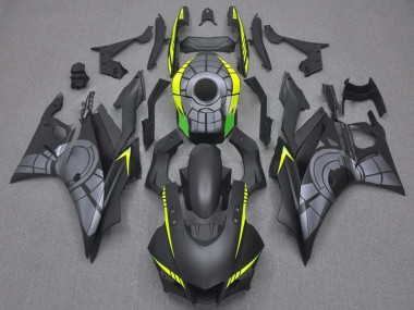 Carenados Moto Yamaha YZF R3/R25 2019-2021 - Amarillo Gris Negro Mate