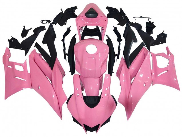 Carenado Moto Yamaha YZF R3/R25 2022-2024 - Rosa Negro