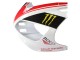 Carenados Moto Yamaha YZF 1000 R1 1998-1999 - Rojo Blanco Negro Amarillo Monstruo Milwaukee MAXXIS 11