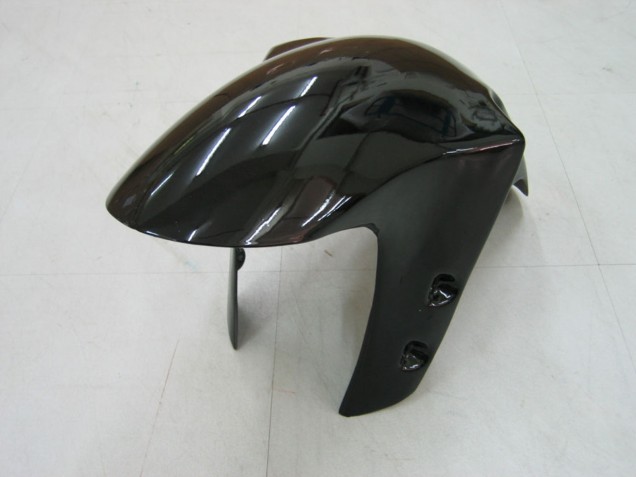 Carenados Moto Yamaha YZF 1000 R1 2000-2001 - Negro Brillante Blanco Calcomanía