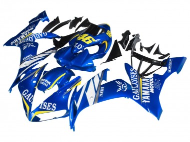 Carenados Moto Yamaha YZF 1000 R1 2004-2006 - Azul Blanco Amarillo Motul Gauloises 46