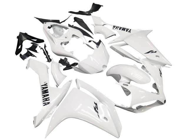 Carenados Moto Yamaha YZF 1000 R1 2007-2008 - Blanco Negro