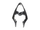 Carenados Moto Yamaha YZF 1000 R1 2009-2011 - Negro Brillante Blanco Calcomanía