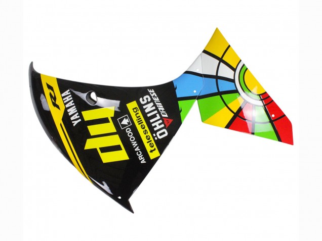 Carenados Moto Yamaha YZF 1000 R1 2012-2014 - Negro Brillante Amarillo Verde Azul Rojo RuedaColores