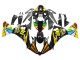 Carenados Moto Yamaha YZF 1000 R1 2012-2014 - Negro Brillante Amarillo Verde Azul Rojo RuedaColores
