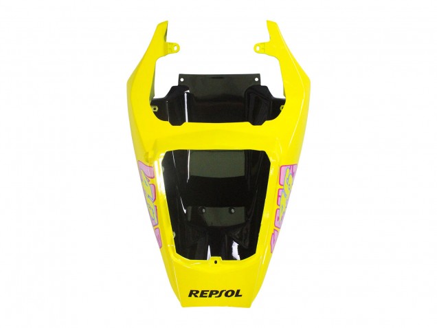 Carenados Moto Yamaha YZF R6 2003-2004 - Amarillo Rosa Negro Brillante Rossi Repsol 46