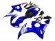 Carenado Moto Yamaha YZF 600 R6 2005 - Azul Blanco