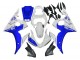 Carenados Moto Yamaha YZF 600 R6 2005 - Blanco Azul Yamalube