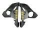 Carenados Moto Yamaha YZF 600 R6 2005 - Gris Negro Mate Oro