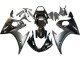 Carenados Moto Yamaha YZF 600 R6 2005 - Negro Brillante Negro Mate Oro