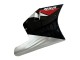 Carenados Moto Honda NSR250R 1988-1989 - Plata Rojo Negro Brillante