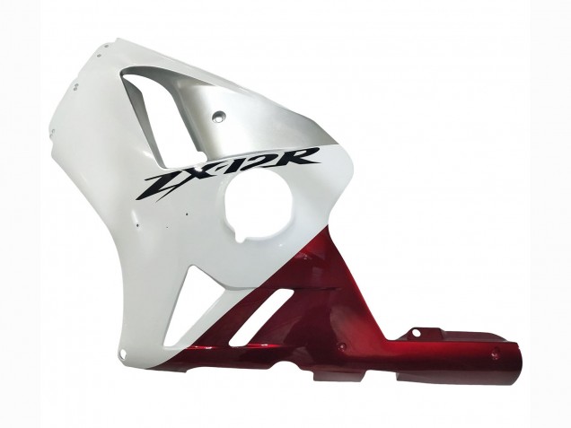 Carenados Moto Kawasaki ZX12R 2002-2006 - Blanco Rojo Negro