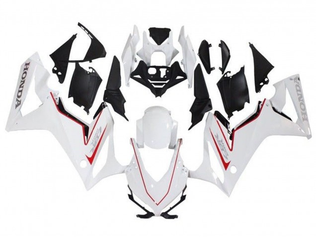Carenados Moto Honda CBR650R 2021-2023 - Blanco Rojo Negro
