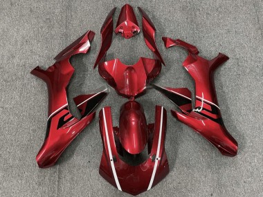 Carenados Moto Yamaha YZF R1 2015-2019 - Rojo Blanco Negro