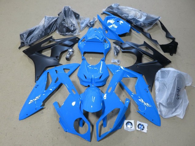 Carenado Moto BMW S1000RR 2009-2014 - Azul Negro Mate