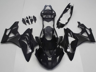 Carenados Moto BMW S1000RR 2017-2018 - Negro Brillante Negro Mate