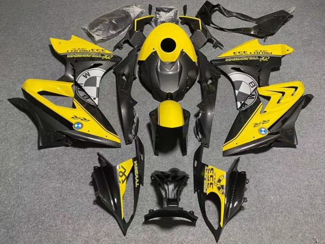 Carenados Moto BMW S1000RR 2017-2018 - Amarillo Falso FibraCarbono