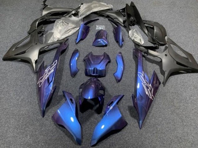 Carenados Moto BMW S1000RR 2019-2022 - Azul Negro Mate