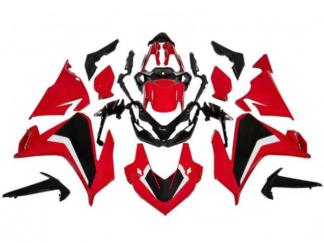 Carenado Moto Honda CBR500R 2019-2021 - Rojo Blanco Negro