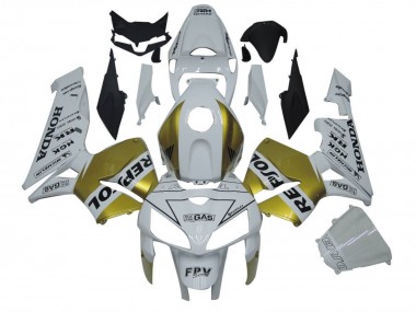 Carenados Moto Honda CBR600RR 2005-2006 - Blanco Oro Repsol