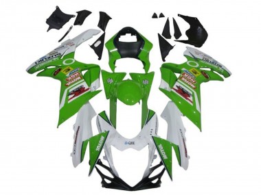 Carenados Moto Suzuki GSXR 600 / GSXR 750 2011-2024 - Blanco Verde Rojo Motul