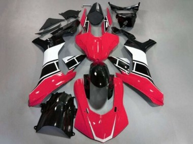 Carenados Moto Yamaha YZF 1000 R1 2020-2025 - Rojo Blanco Negro Brillante