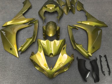 Carenados Moto Yamaha YZF 1000 R1 2007-2008 - Amarillo Olive