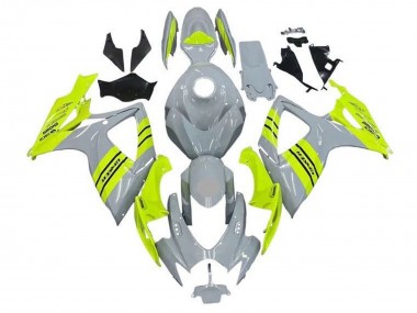 Carenados Moto Suzuki GSXR 600 / GSXR 750 2006-2007 - Gris Neon Amarillo