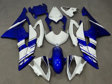Carenados Moto Yamaha YZF R6 2008-2016 - Blanco Azul
