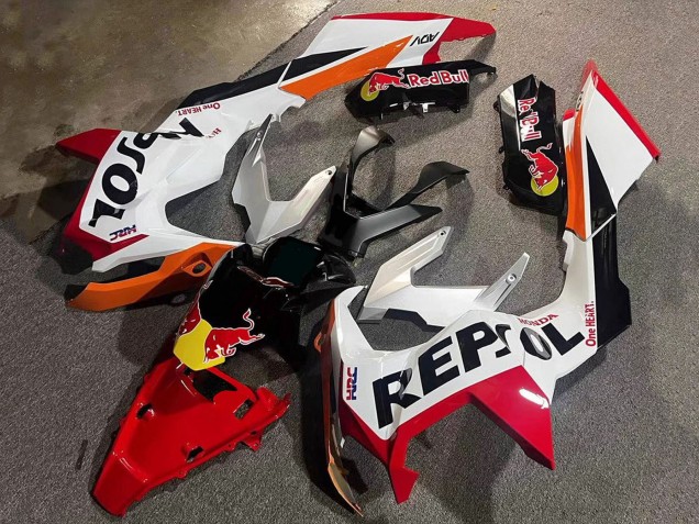 Carenados Moto Honda ADV160 2022-2024 - Naranja Blanco Rojo Amarillo Negro Repsol Rojo Bull