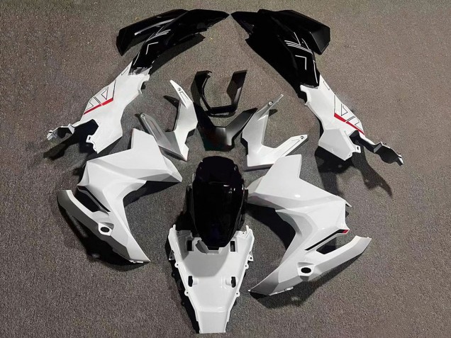 Carenados Moto Honda ADV160 2022-2024 - Blanco Negro Brillante