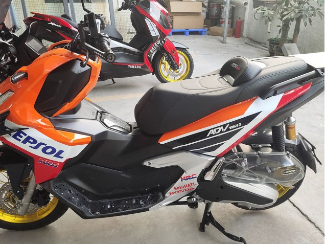 Carenados Moto Honda ADV160 2022-2024 - Naranja Blanco Rojo Azul Repsol Rojo Bull