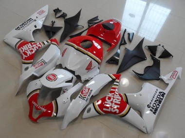 Carenados Moto Honda CBR600RR 2007-2008 - Blanco Rojo Lucky Strike