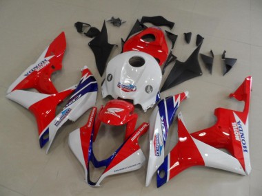 Carenados Moto Honda CBR600RR 2007-2008 - Blanco Rojo Azul