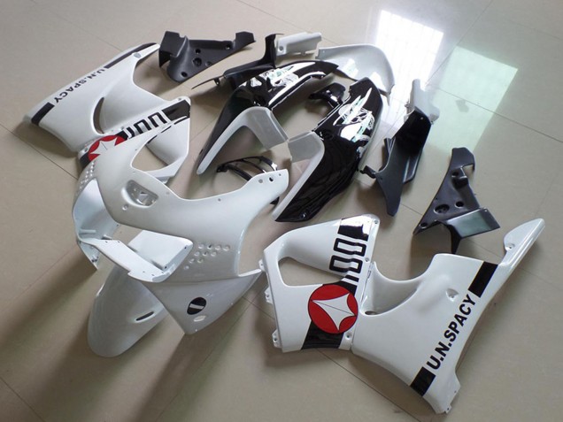 Carenados Moto Honda CBR900RR 919 1998-1999 - Blanco Rojo Negro Brillante U.N.Spacy