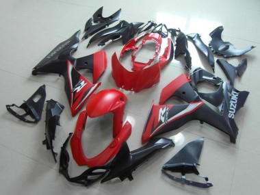 Carenados Moto Suzuki GSXR 1000 2009-2016 - Rojo Negro Mate