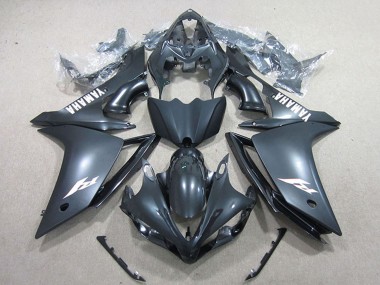 Carenados Moto Yamaha YZF R1 2007-2008 - Negro Mate Blanco Calcomanía