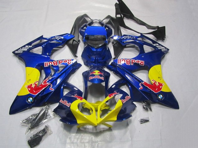 Carenados Moto BMW S1000RR 2009-2014 - Azul Amarillo Rojo Bull