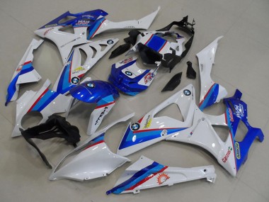 Carenados Moto BMW S1000RR 2009-2014 - Blanco Rojo Azul Castrol Pirelli