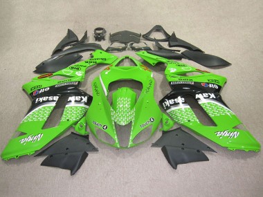 Carenados Moto Kawasaki ZX6R 2007-2008 - Verde Touch4 4