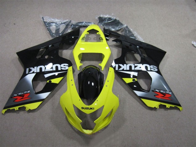 Carenados Moto Suzuki GSXR 600 2004-2005 - Amarillo Plata Negro Rojo