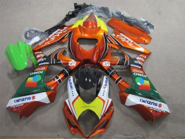 Carenados Moto Suzuki GSXR 1000 2007-2008 - Naranja Amarillo Blanco Rojo Verde Monstruo